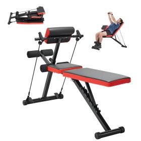 Multi-Functional Weight Bench for Full Body Workout, Roman Chair Hyperextension Bench