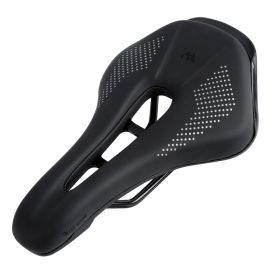 Bicycle seat mountain bike road bike (Option: black)