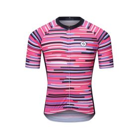 Short Sleeves New Design (Option: M-Pink lines)